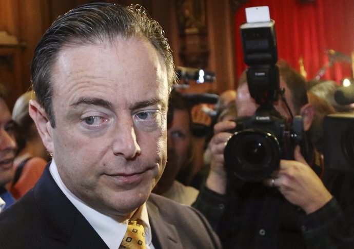 El presidente del partido N-VA, Bart De Wever