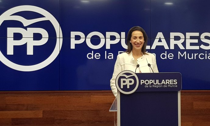 La portavoz regional del Partido Popular de la Región de Murcia, Nuria Fuentes