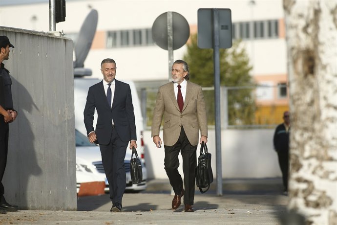 Francisco Correa a la seva arribada al judici per Gürtel