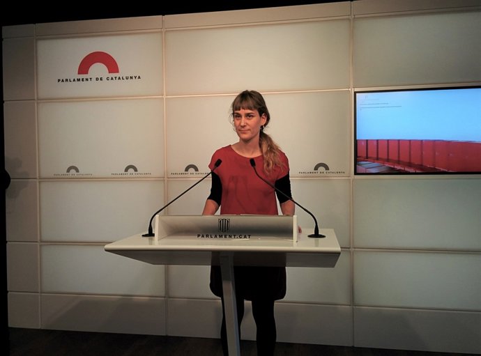La diputada de CatECP, Jéssica Albiach