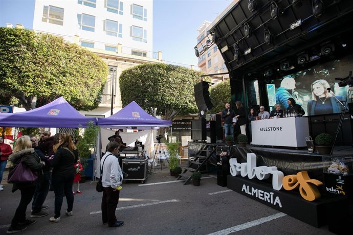 Un showcooking en la Feria 'Sabores Almería'