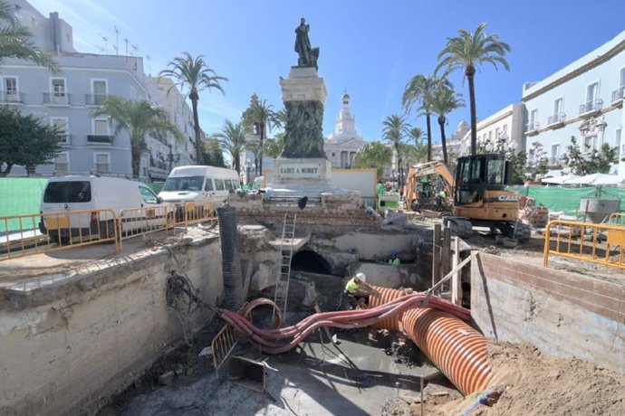 Arqueta de la plaza de San Juan de Dios