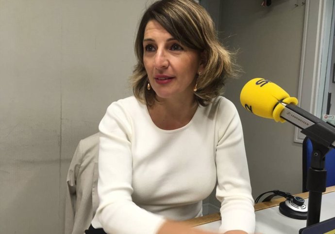 Yolanda Díaz, en entrevista en Radio Galicia Cadena Ser