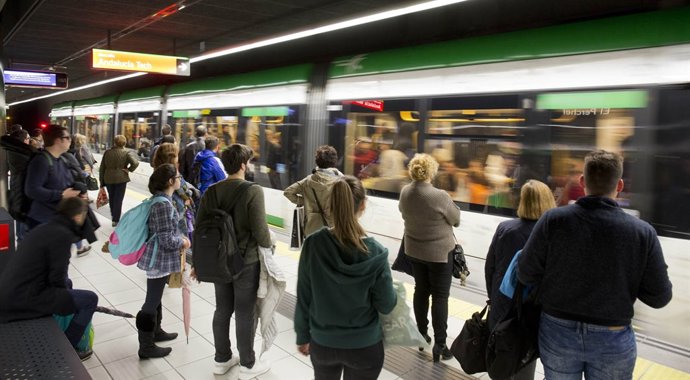 Metro de Málaga.