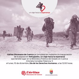 Exposición refugiados Cáritas Cuenca