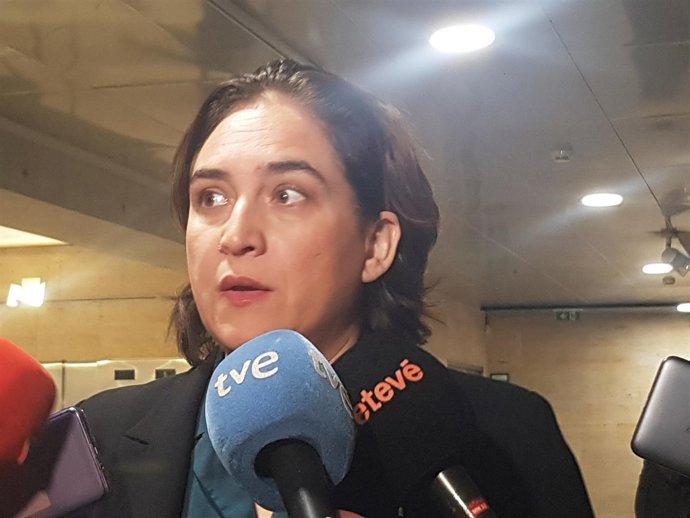 La alcaldesa de Barcelona, Ada Colau