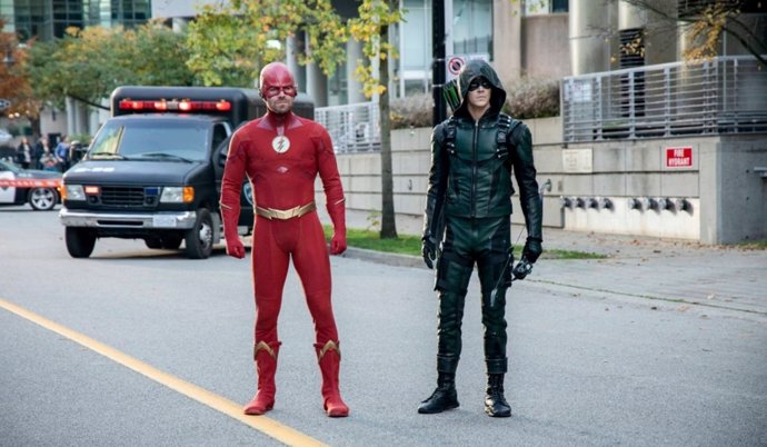 The Flash y Arrow en Elseworlds