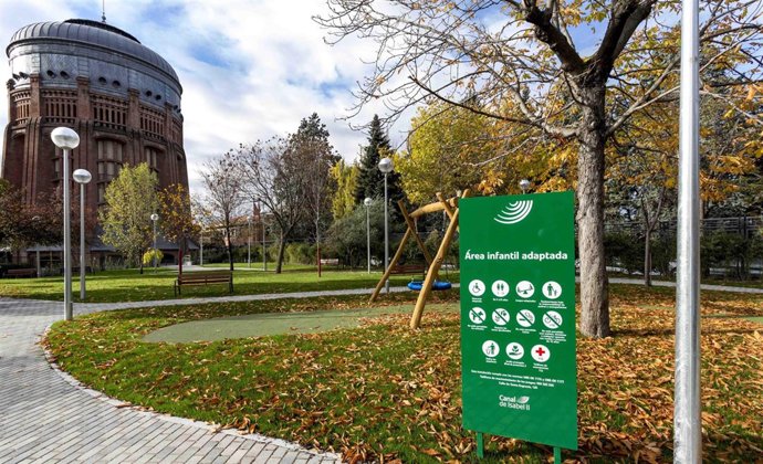 Nuevo parque de Chamberí en el Canal de Isabel II