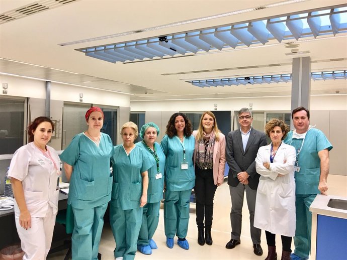 Inicio actividad dos quirófanos junta de andalucía hospital guadalhorce dic 2018