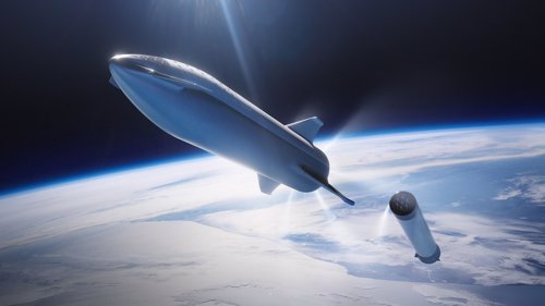 Proyecto de nave tripulada Starship para alcanzar Marte