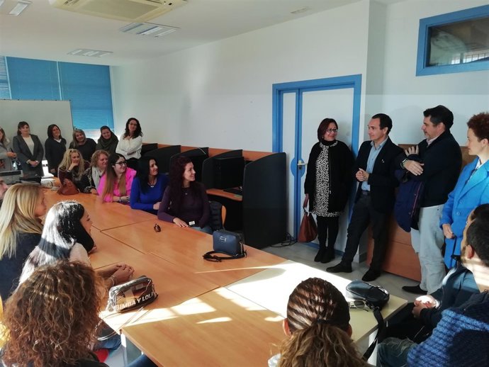 Taller de empleo de la Junta en Punta Umbría.