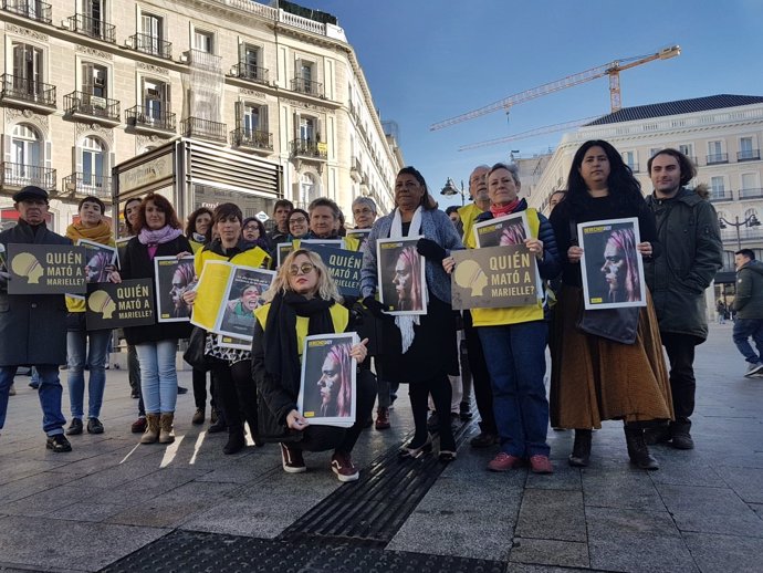 Miembros de Amnistía Internacional presentan el informe de 2018 en Madrid