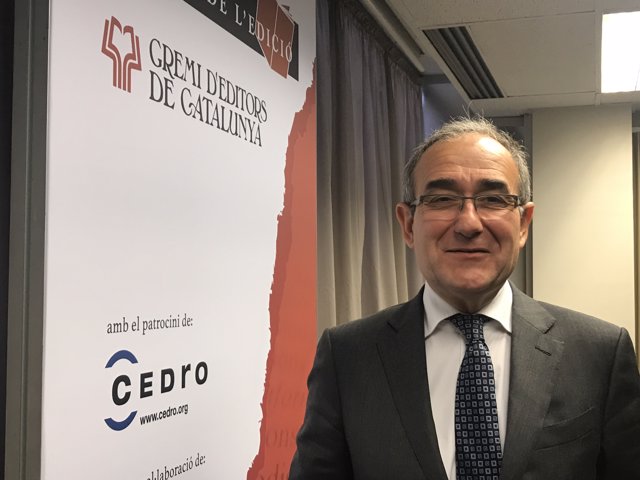 El president del Gremi d?Editors de Catalunya, Patrici Tixis