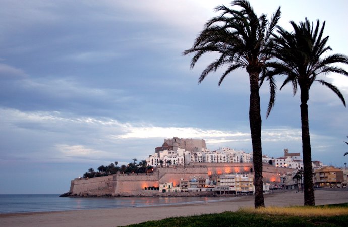 Imagen de Peñíscola (Castellón). Turismo. Turistas. Comunitat Valenciana.