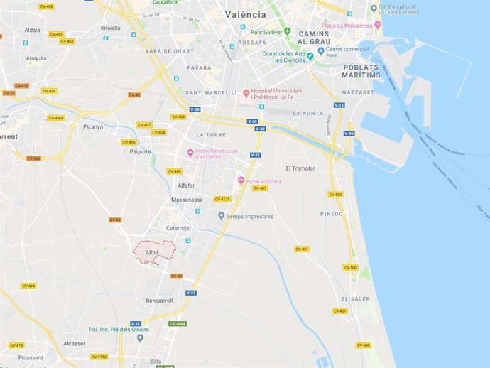 Localización de Albal