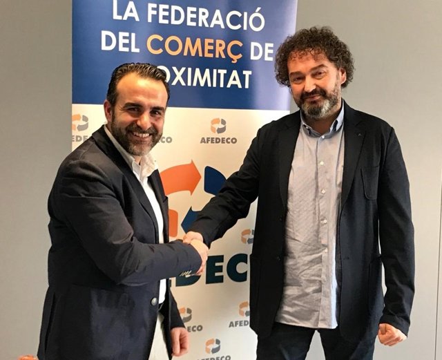 De izquierda a derecha, Rafael Ballester y Antoni Gayà