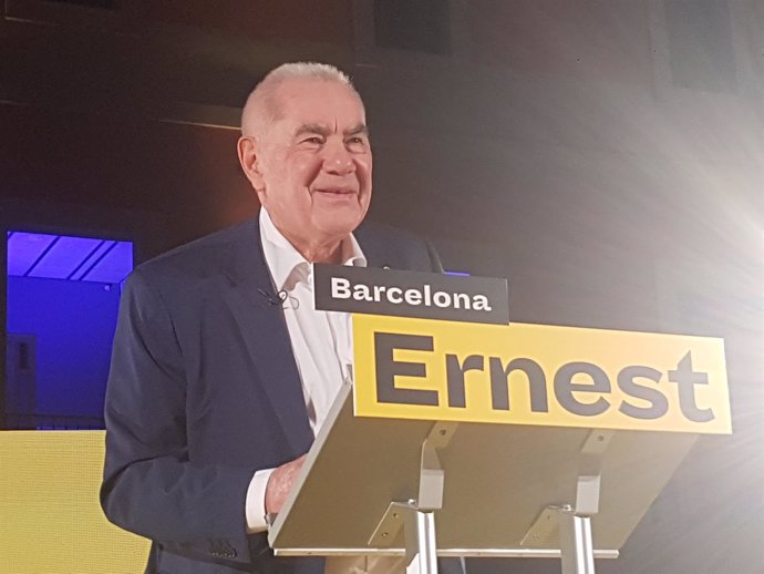 El candidato de ERC a la alcaldía de Barcelona, Ernest Maragall