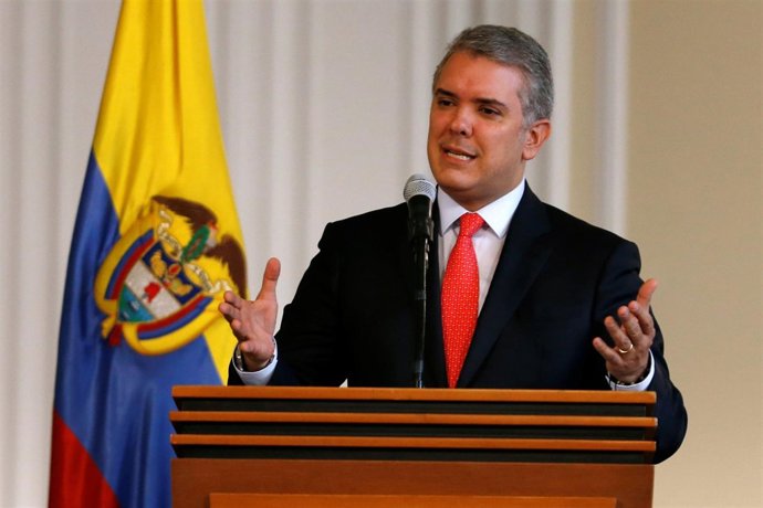 El presidente de Colombia, Iván Duque
