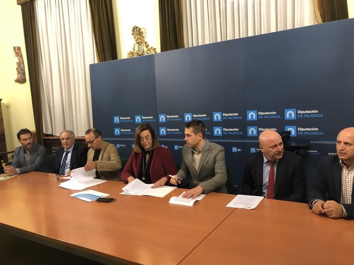 Firma de los convenios con el ITAGRA y CAMPA.