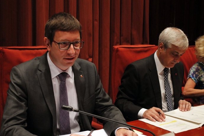 Carles Mundó (Justícia) compareix al Parlament