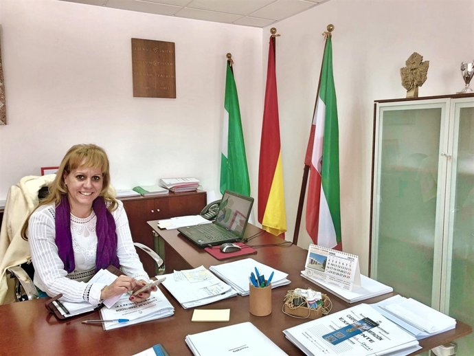 Alcaldesa de Santiponce, Carolina Casanova