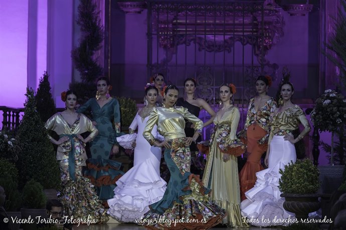 Desfile Pilar Arregui, en Muévete Flamenca! 2018