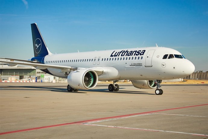 Avión de Lufthansa
