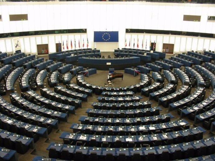 Interior del Parlamento Europeo