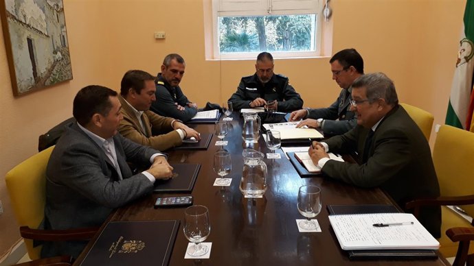 Reunión con el alcalde de Umbrete