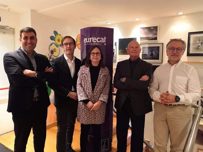 Miquel Rey, Xavier López, Anna Pàmies, Jaume Ferrús y Xavier Torra (Eurecat)