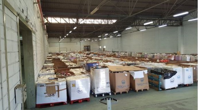 Pinto almacén Banco de Alimentos