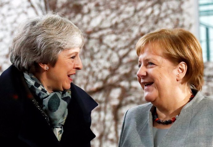 Theresa May y Angela Merkel