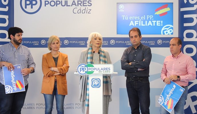 La diputada popular por Cádiz, Teófila Martínez