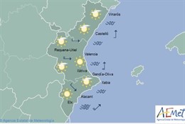 Predicción de este miércoles