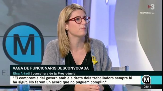 Elsa Artadi a TV3