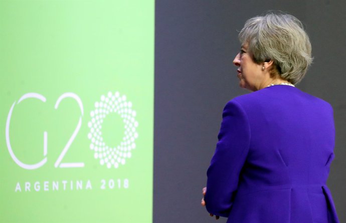 Theresa May en el G20