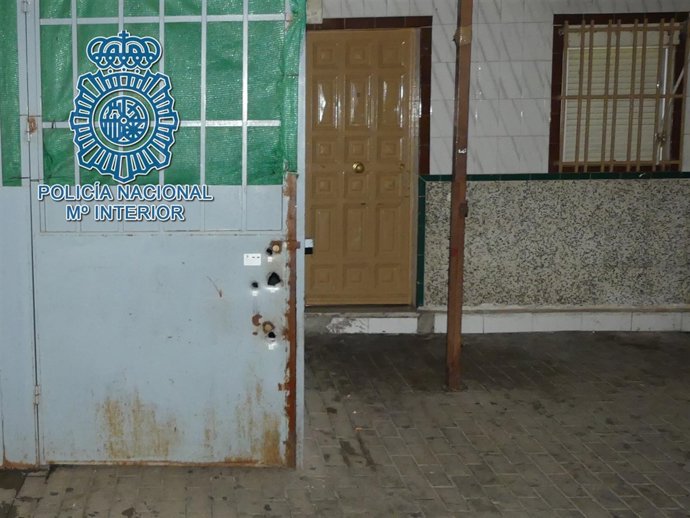 Actuación policial en Torreblanca, en Sevilla