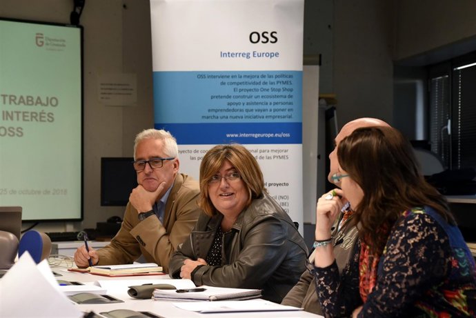 Reunión de la Diputación con responsables del proyecto OSS