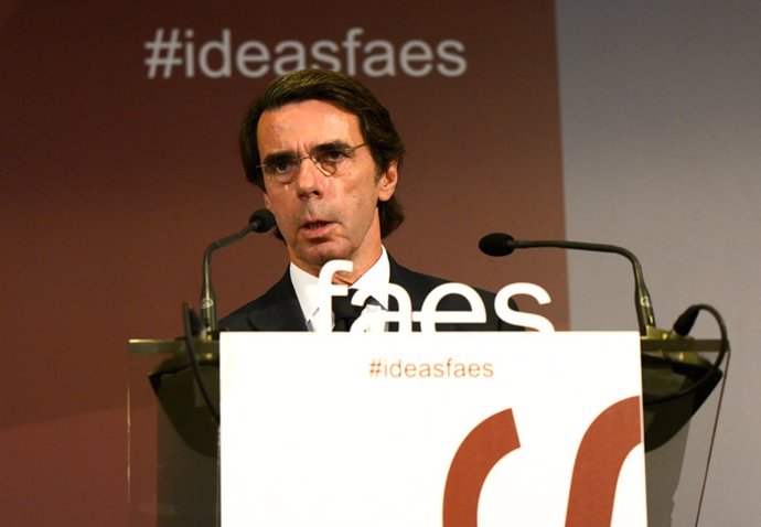 José María Aznar clausura el III Foro #IDEASFAES a València (Arxiu)