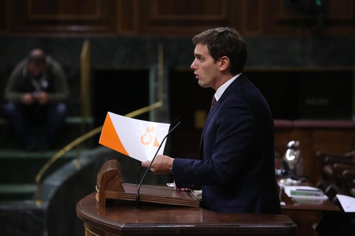 Sesión Plenaria en el Congreso de los Diputados para la toma en consideración de