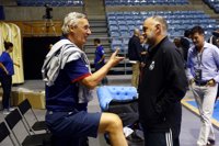 Laso: "Me alegro mucho de que piensen que ganando al Madrid han ganado un título"