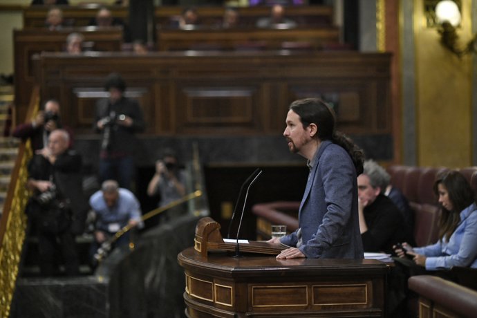 Pedro Sánchez compareix al Congrés per informar de la situació a Catalunya