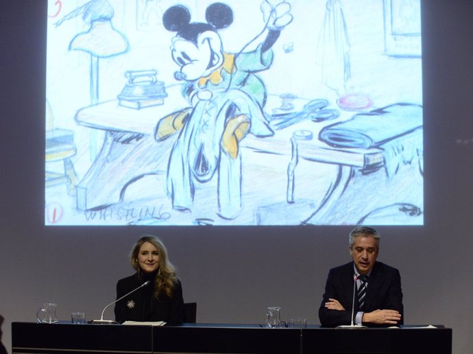 Presentación de 'Disney. El arte de contar historias' en CaixaForum Zaragoza