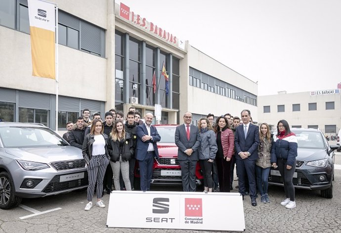 Seat dona 20 vehículos a la Comunidad de Madrid