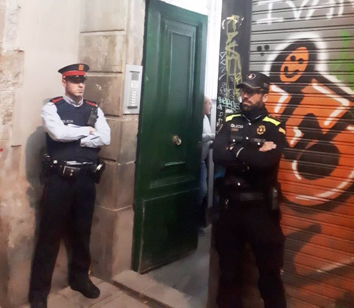 Operación contra un narcopiso del barrio Gòtic de Barcelona