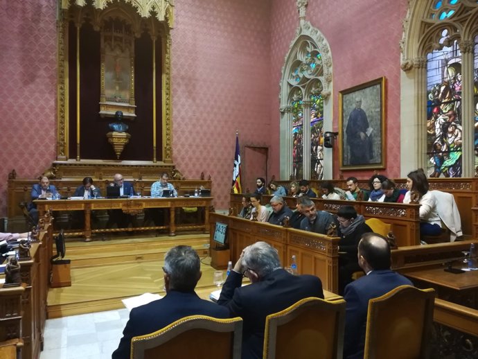 Sesión plenaria del Consell de Mallorca