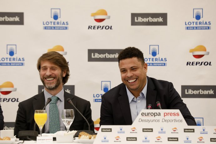 Esmorzar Esportiu d'Europa Press "Projecte Reial Valladolid" amb Ronaldo 