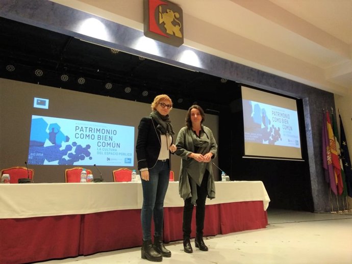 Ruz (izda.) y Redaelli, en la inauguración oficial del simposio