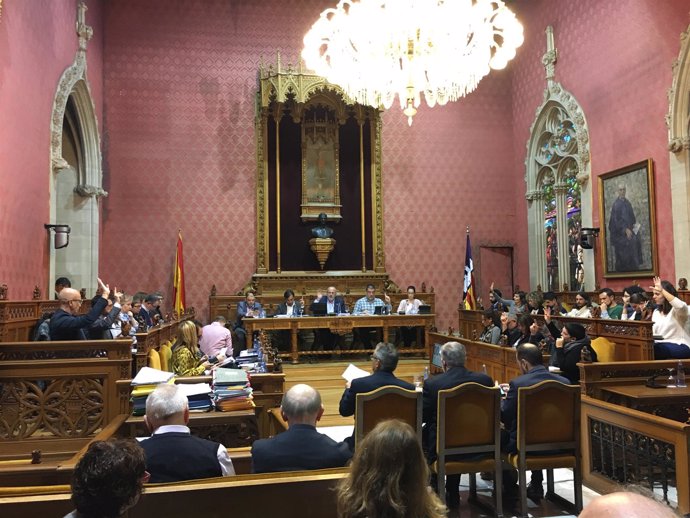 Pleno del Consell de Mallorca de este jueves