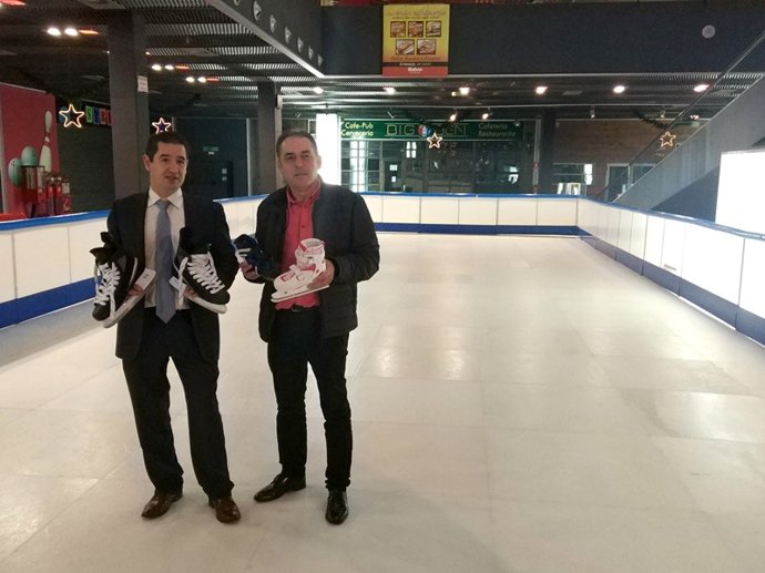 Félix Sanz (izda) y Benito Serrano (dcha).